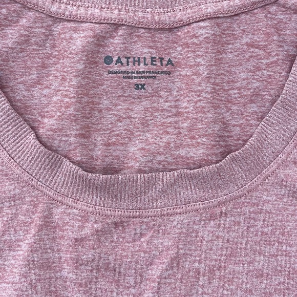 Athleta Uptempo Tee shirt short sleeve preloved size 3X - Picture 5 of 7